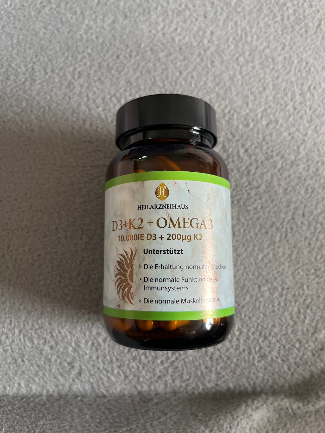 Customer photo review of Vitamin D3 + K2 + Omega 3 Kapseln