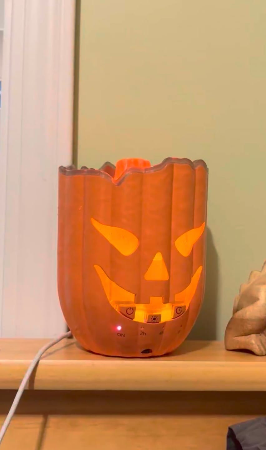 Customer photo review of Humidificador Calabaza