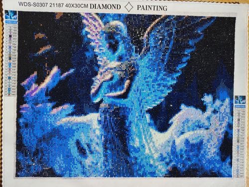 Customer photo review of Iron gel | Diamond Painting Kit