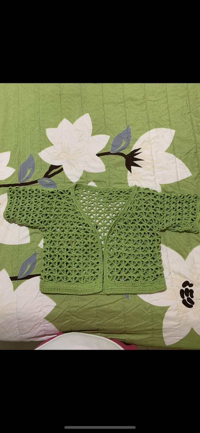 Customer photo review of Hilaza La Abuelita, marca Omega, MADEJA de 50g con 110m  ⭐