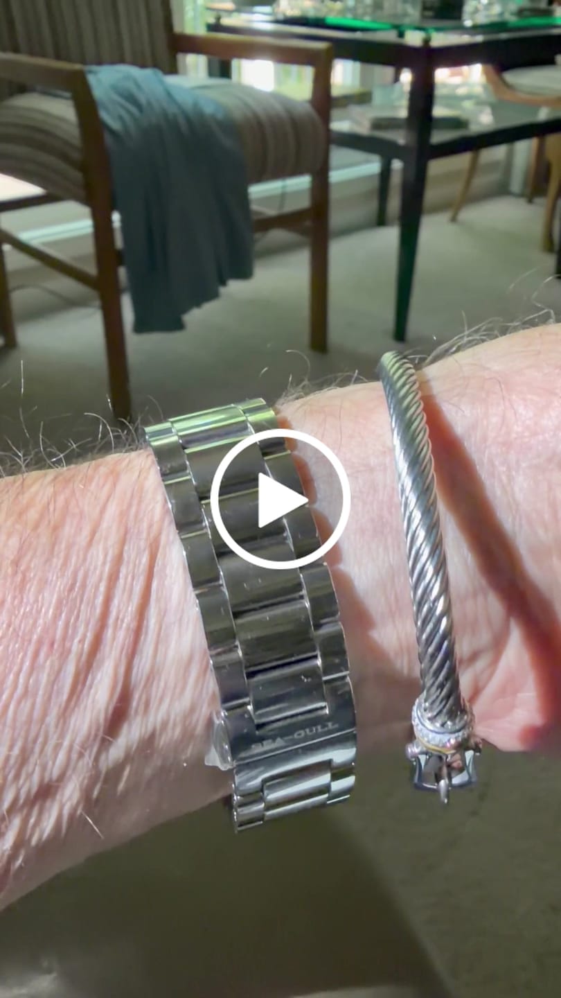 Customer video review of Master Series | Complete Calendar | Open Heart Legend | Week Display | 39mm