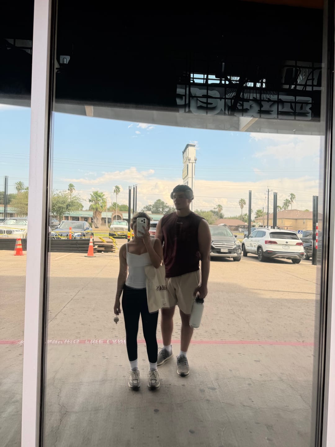 Customer photo review of The Minimalist Tank White