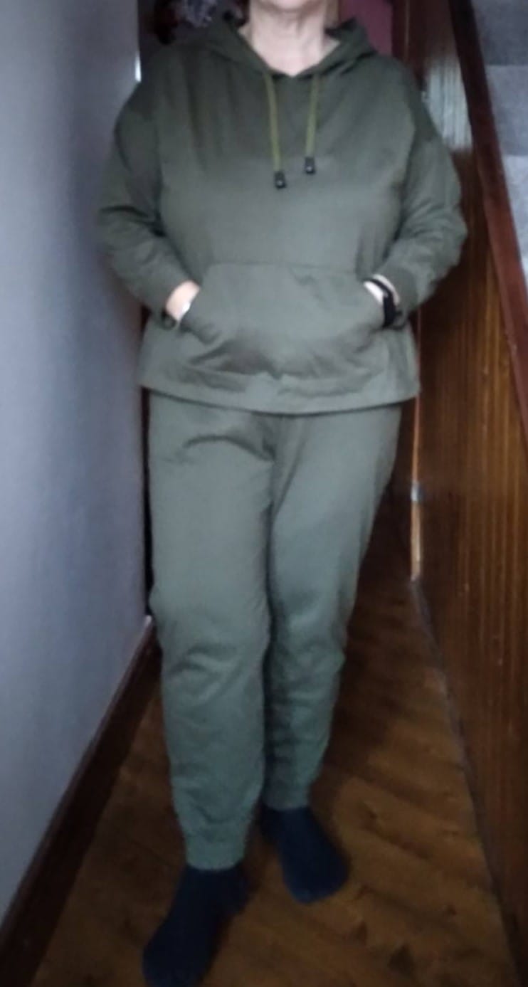 Customer photo review of Plain 100% Cotton Single Jersey Fabric