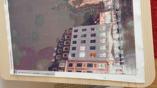 Customer photo review of Church of Our Lady in Dresden | Diamond Painting Kit