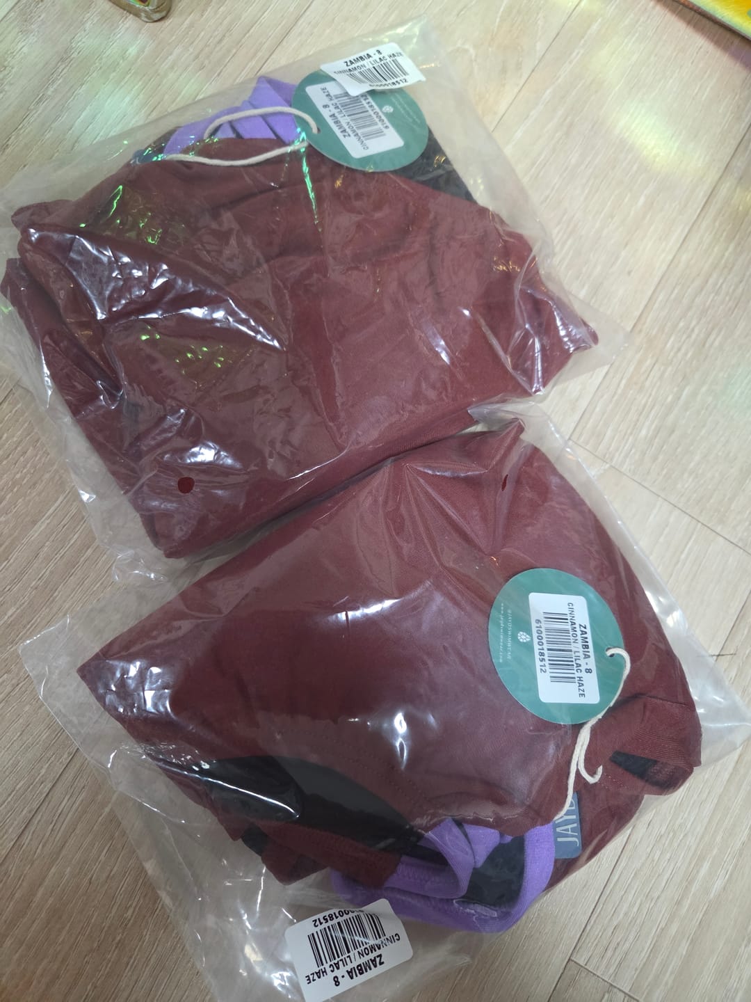 Customer photo review of ZAMBIA ONE PIECE - Cinnamon|Lilac Haze