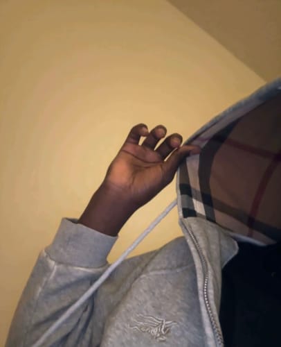 Customer photo review of Burberry Hoodie - Grey