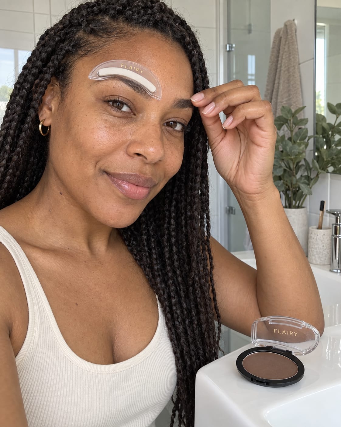 Customer photo review of Flairy Brow Stamp Se