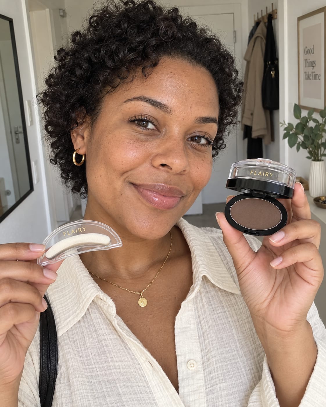 Customer photo review of Flairy Brow Stamp Se