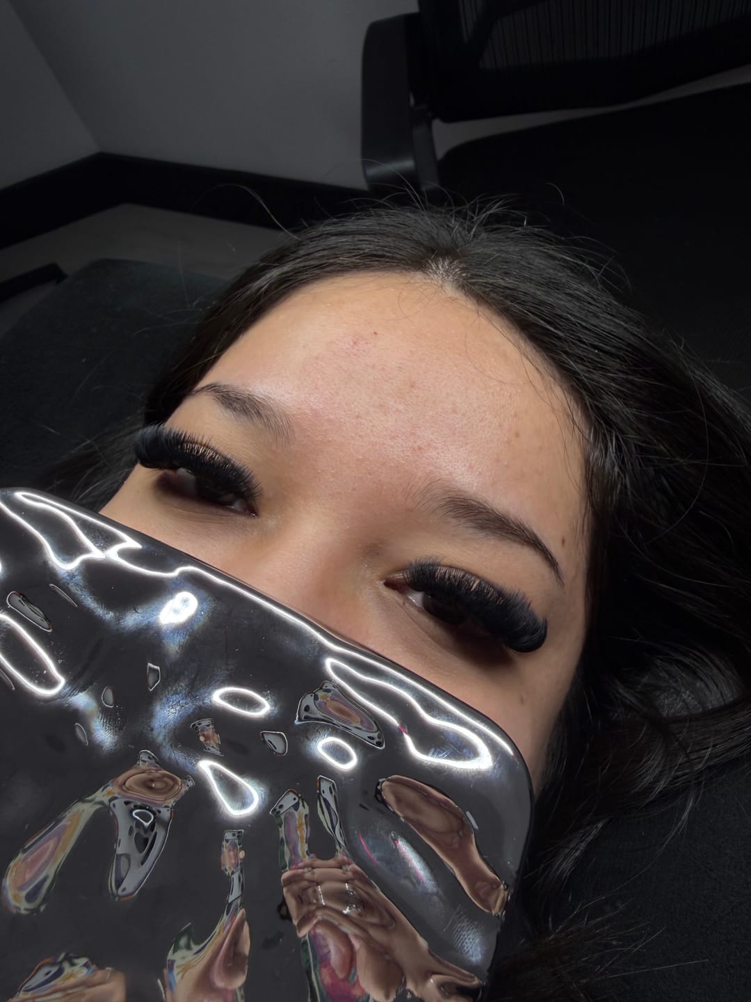 Customer photo review of VEYESINC Cashmere Lashes - 0.05MM