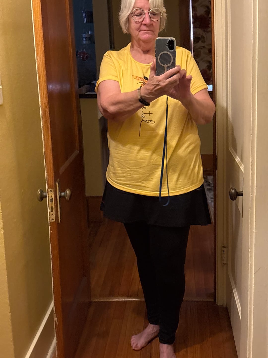 Customer photo review of Summit Skirted Leggings