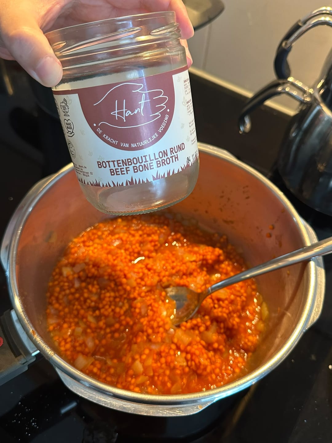 Customer photo review of Bottenbouillon - Rund - Bone Broth - Halal - Collageen - 400mL
