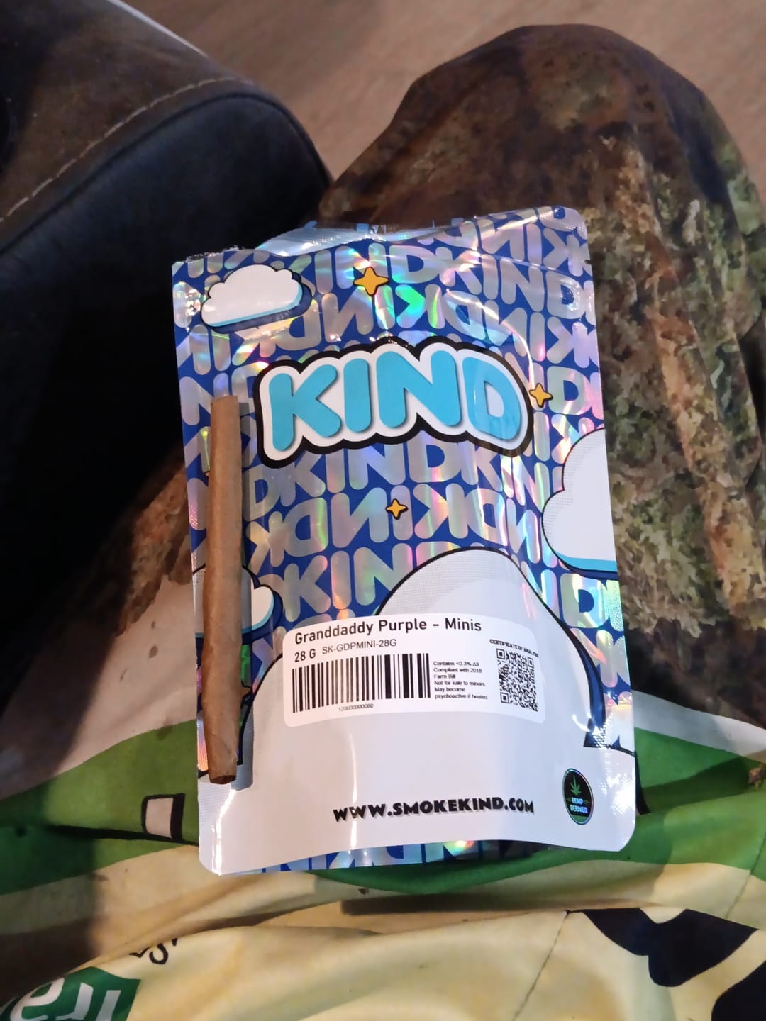 Customer photo review of Granddaddy Purple - Minis - 28 Grams - Indica