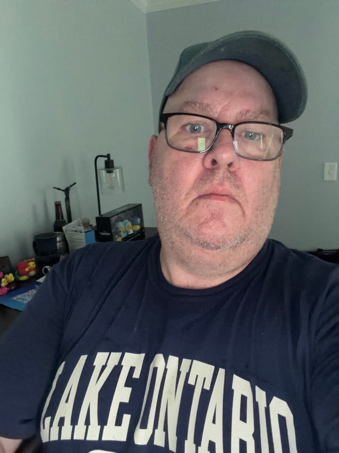 Customer photo review of Lake Ontario Varsity T-Shirt