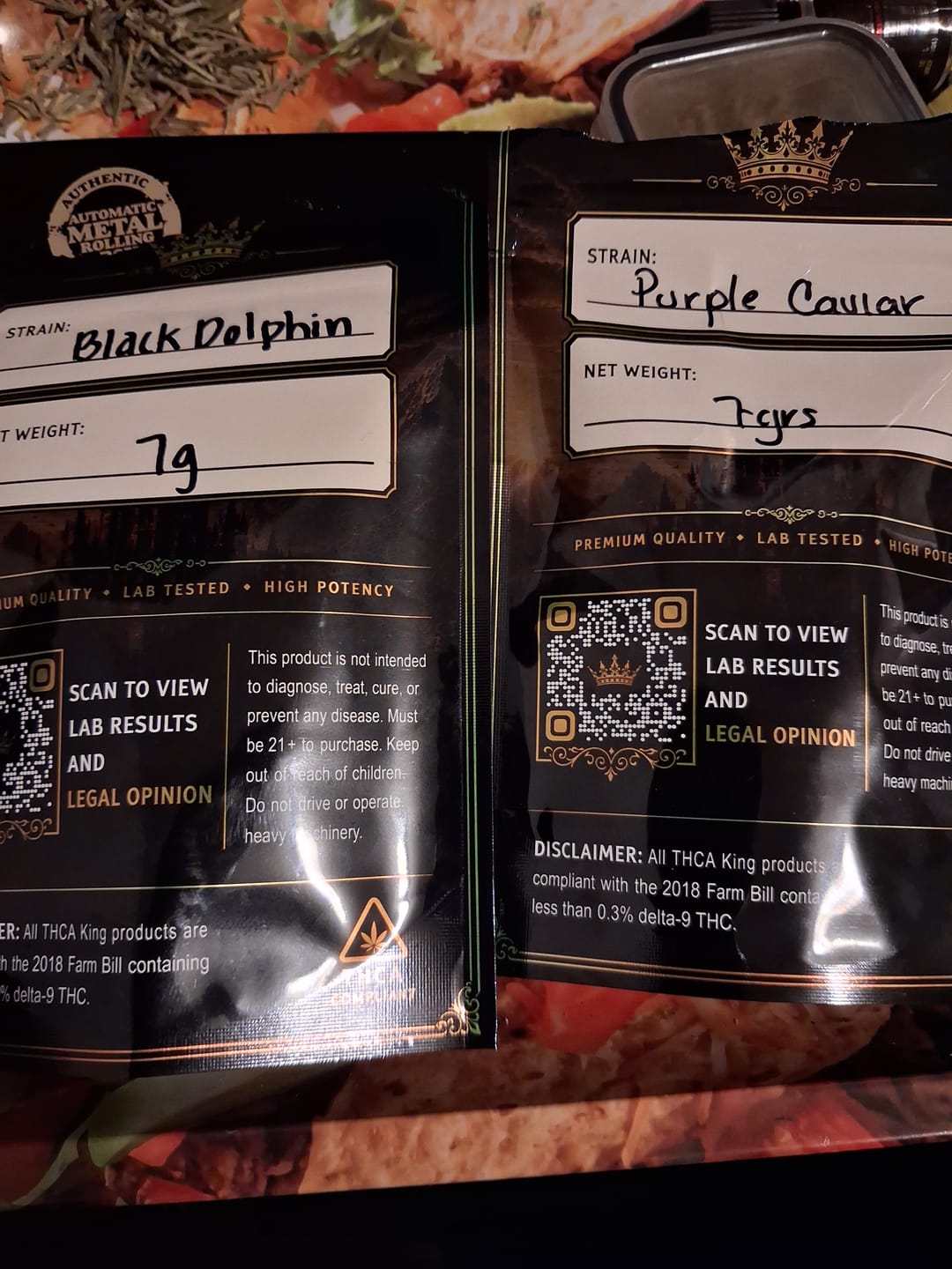 Customer photo review of Lucky Sevens Exotic THCA (7g)