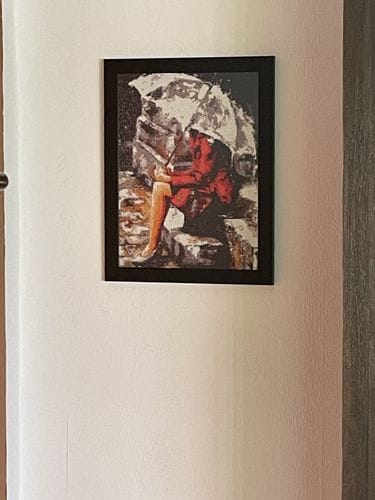Customer photo review of Waiting | Diamond Painting Kit