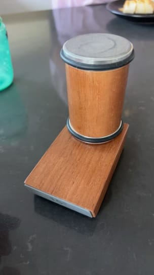 Customer photo review of Rolling Knife Sharpener
