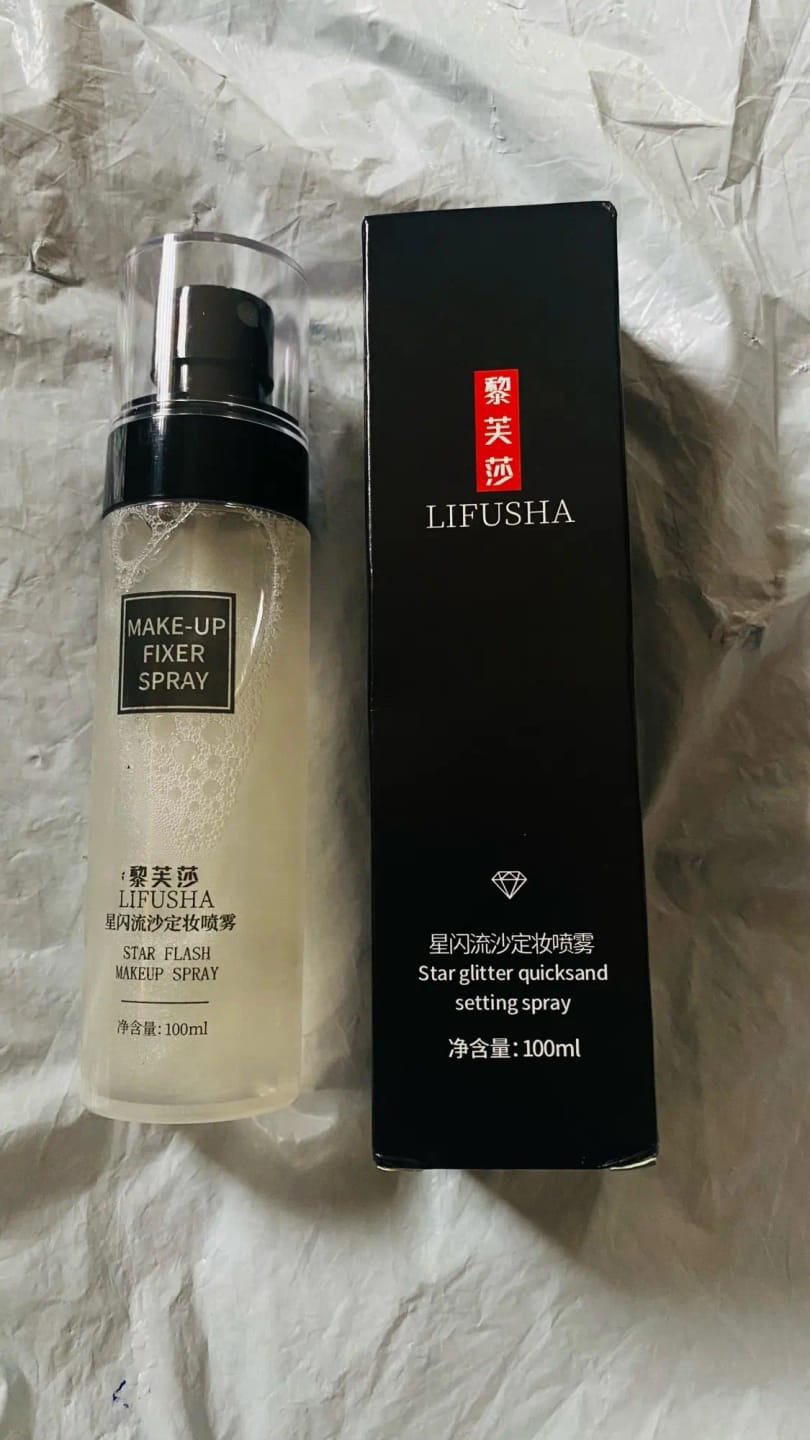 Customer photo review of 100ml Makeup Setting Spray