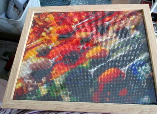 Customer photo review of A Rainbow of Spices | Diamond Painting Kit