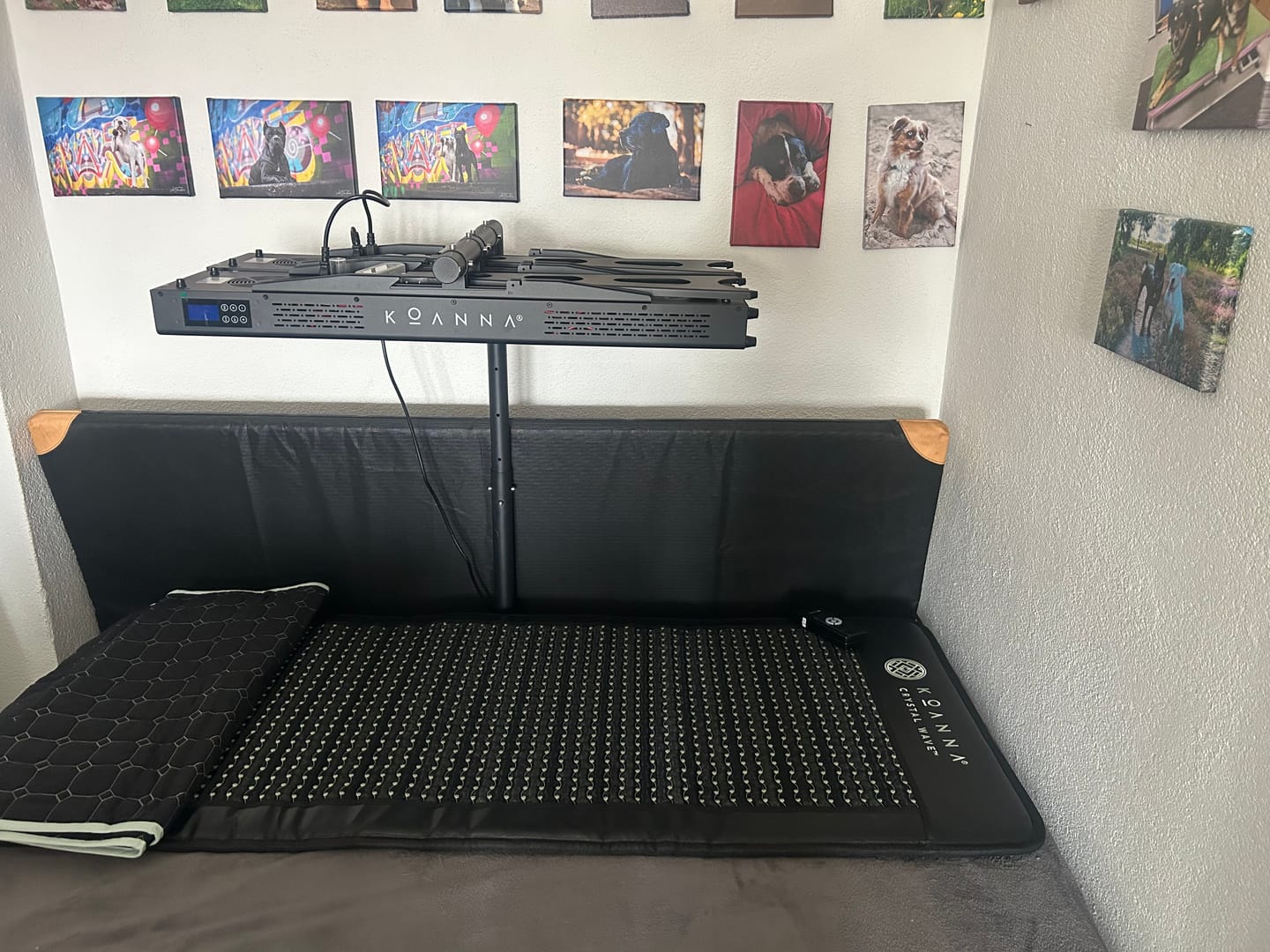 Customer photo review of Koanna® Luma1000™ – Kraftvolles, mittelgroßes Rotlicht-Panel
