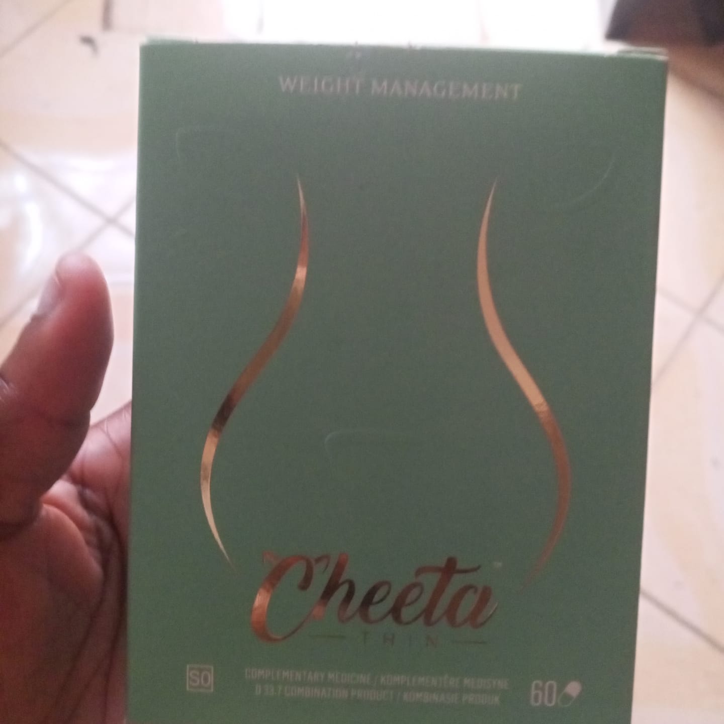 Customer photo review of CheetaThin® Weight Management - Buy 2 Get 2 Free, Free Access to Exit Plan + Win R5,000 Challenge