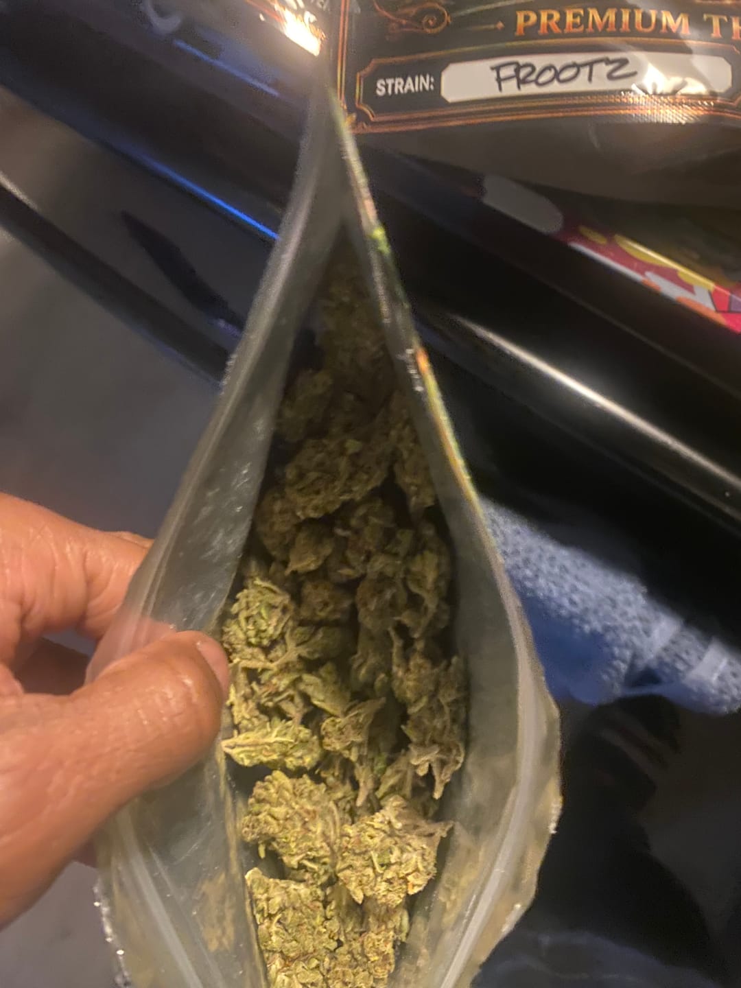 Customer photo review of Cheap THCA Flower Ounce