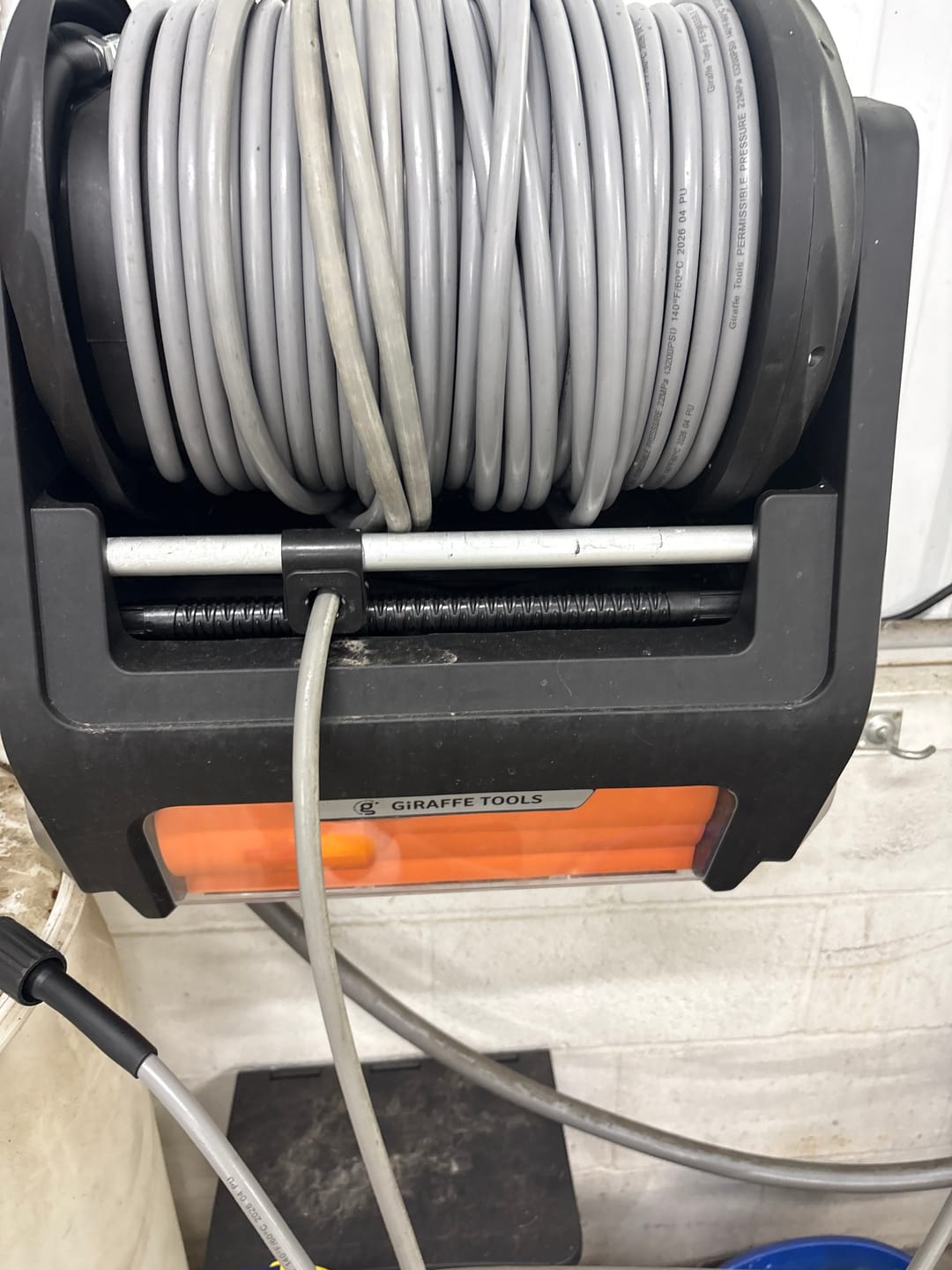 Customer photo review of Grandfalls Retractable Pressure Washer Pro