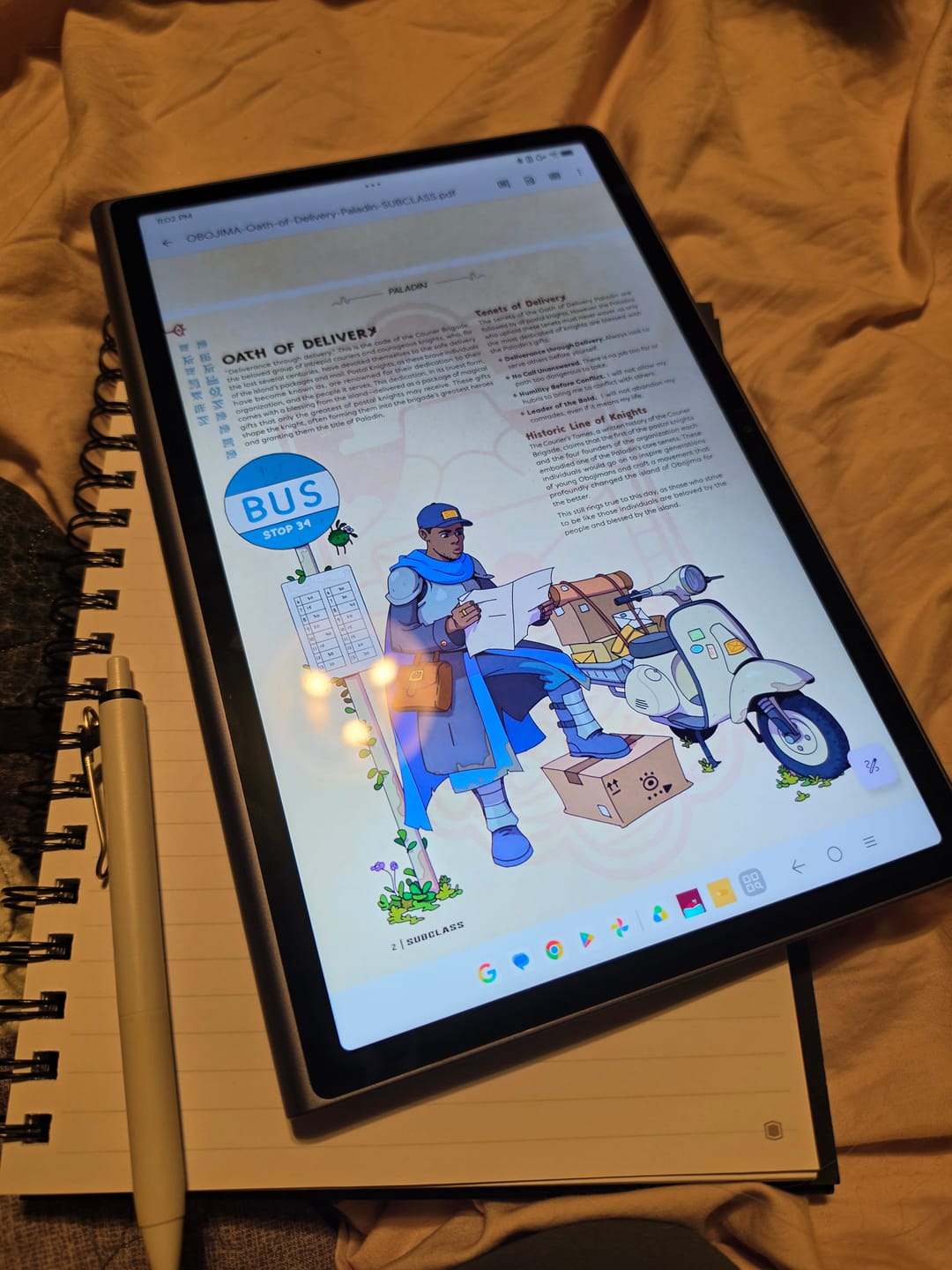 Customer photo review of Oath of Delivery Paladin Subclass - Free for a Limited Time!