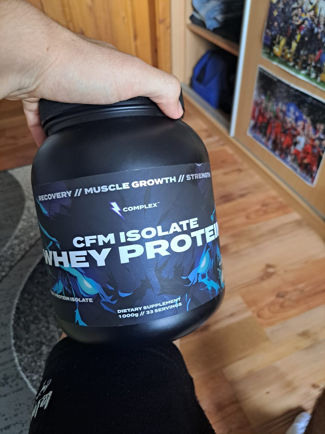 Customer photo review of CFM Whey Protein Isolate
