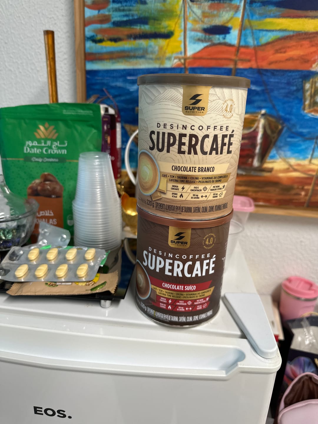 Customer photo review of Supercafé Chocolate Branco