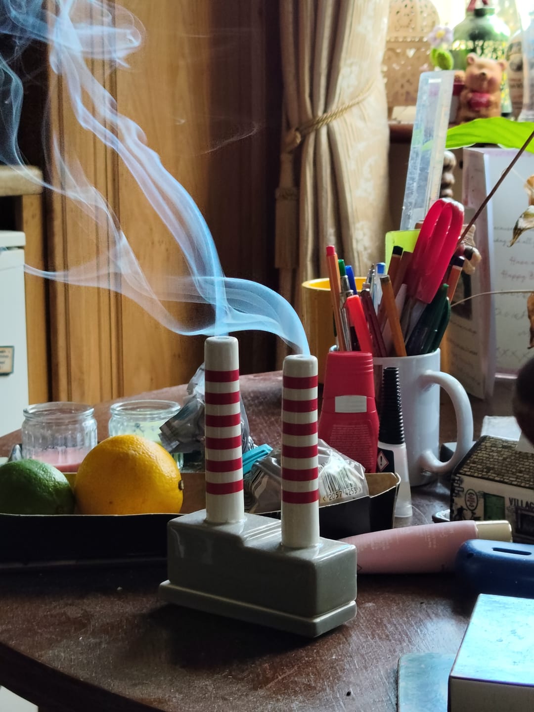 Customer photo review of Wonky Poolbeg Incense Burner | Born & Bred