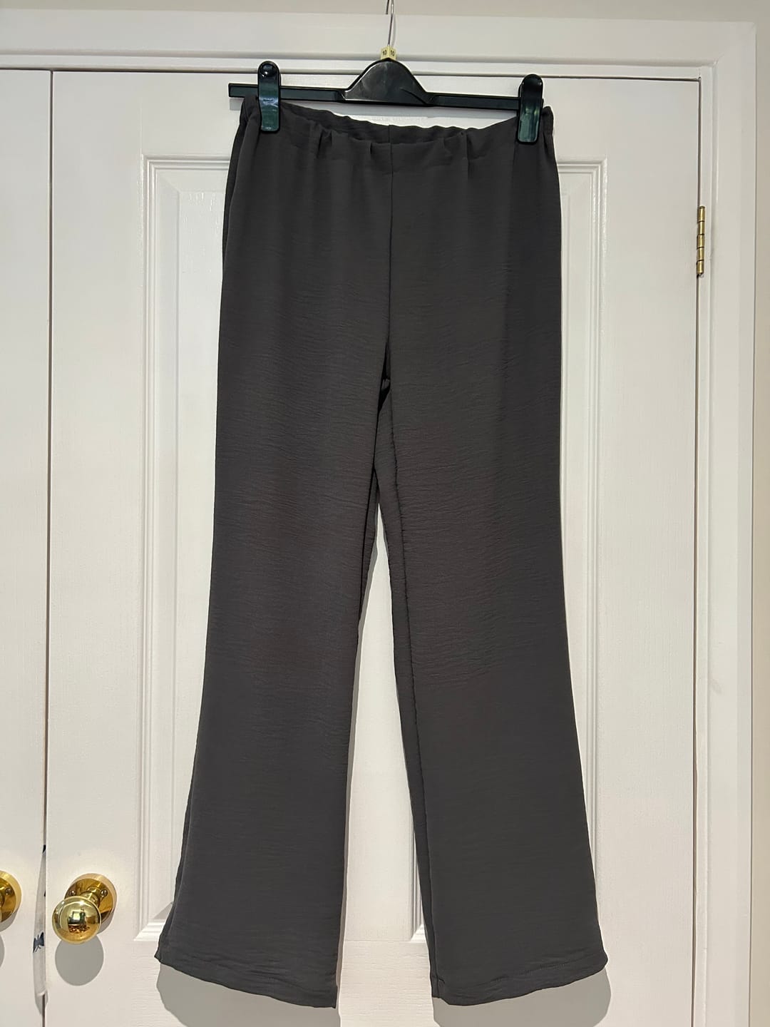 Customer photo review of Plain Italian Stretch Crepe Polyester Fabric