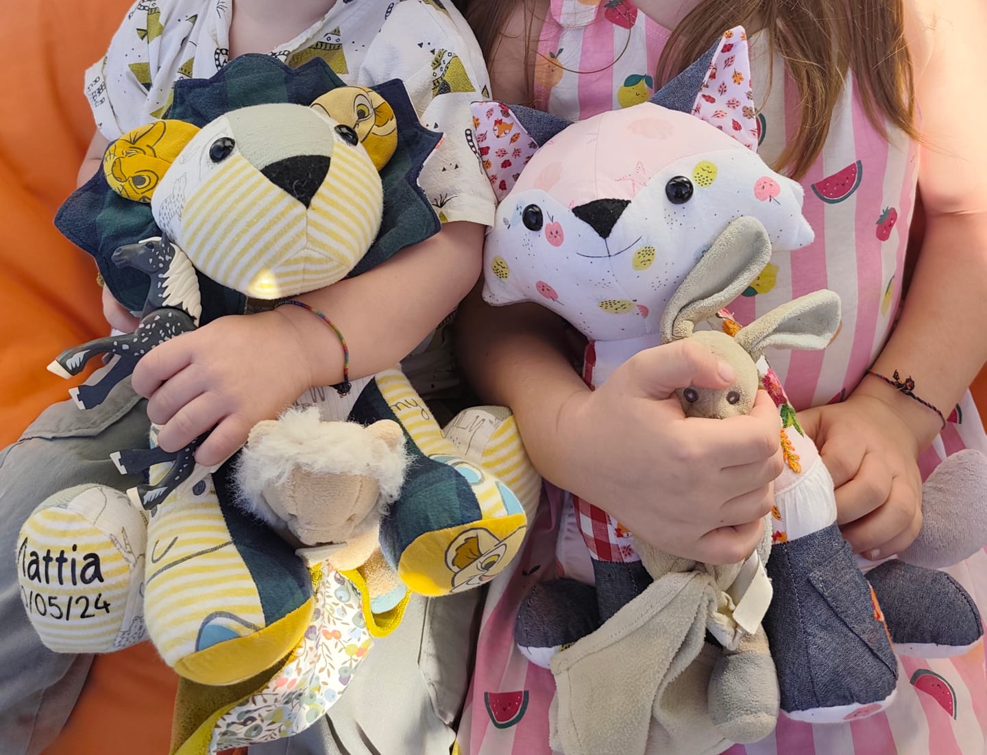 Customer photo review of Renard en peluche souvenir
