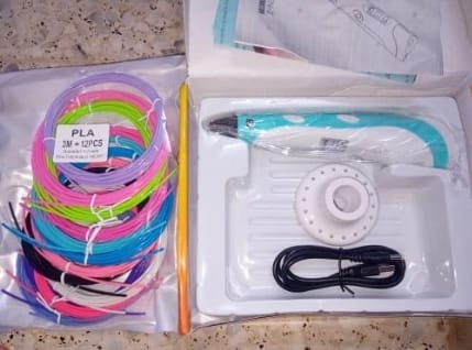 Customer photo review of Bolígrafo 3D Creativo PequePlanets™