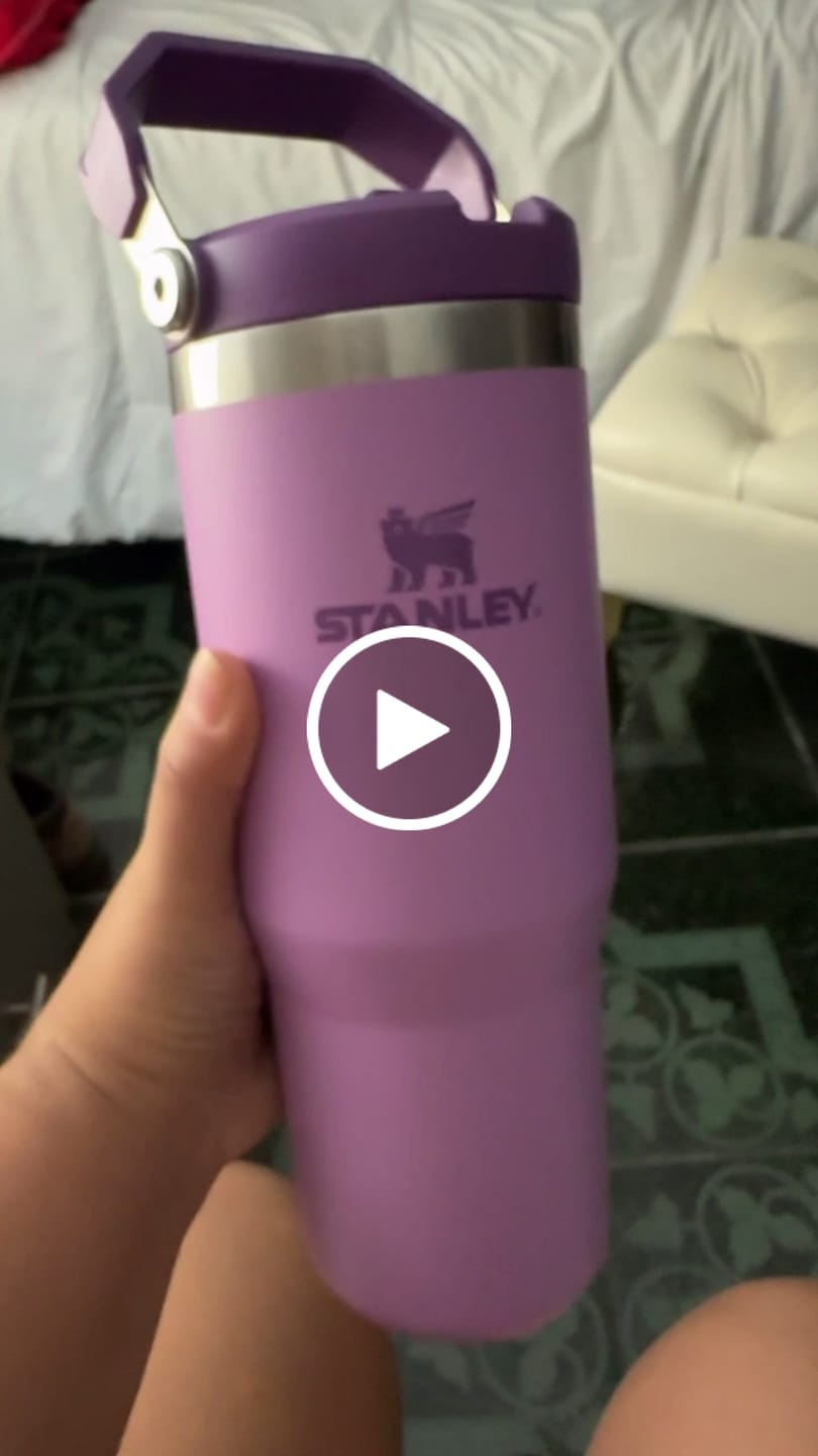Customer video review of Stanley IceFlow™ Flip Straw Tumbler | 887ML