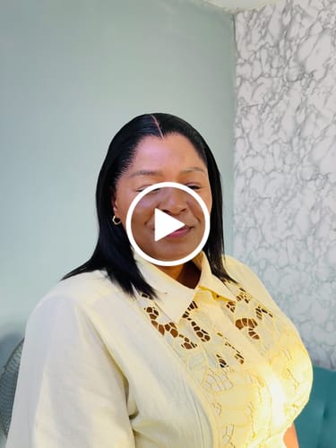 Customer video review of Vietnamese SDD Bone Straight LAGOS Hairline Closure