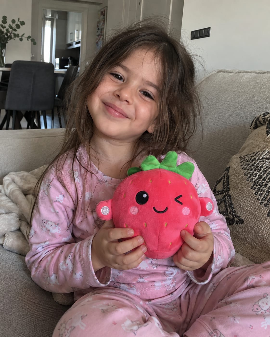 Customer photo review of Meyvelodi Müzikli Peluş