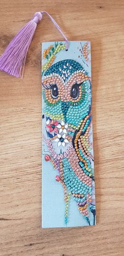 Customer photo review of Artful Designs | Diamond Painting Bookmarks