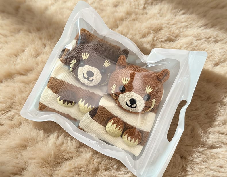 Customer photo review of 🔥HOT SALE 50% OFF🦥3D Animal Socks🧦