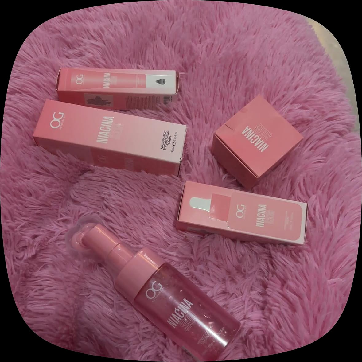 Customer photo review of KIT DE NIACINAMIDA X4 PRODUCTOS