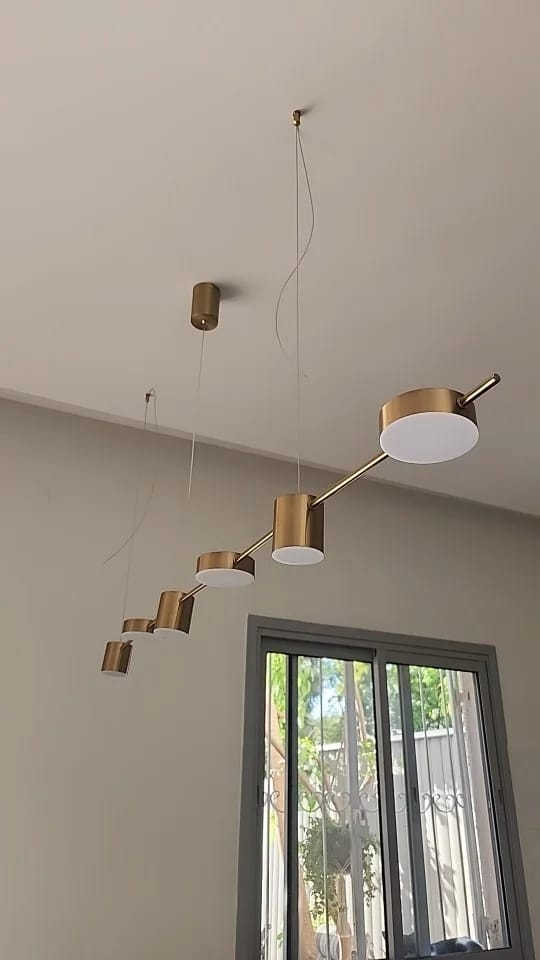 Customer photo review of Bar Pendant Light for Dining Table, 3 to 6 Spots, 150 cm
