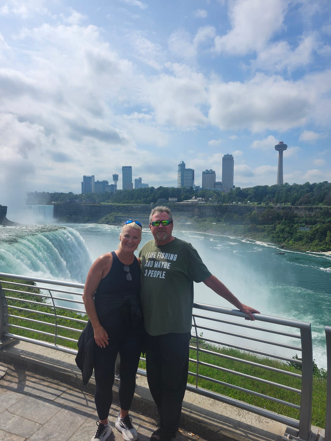 Customer photo review of Fishing 3 People 3 T-Shirt US