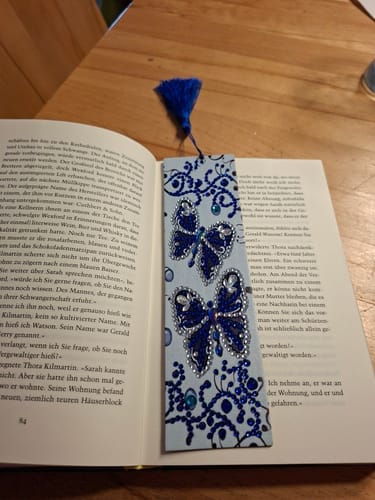 Customer photo review of Decorative Designs | Diamond Painting Bookmarks