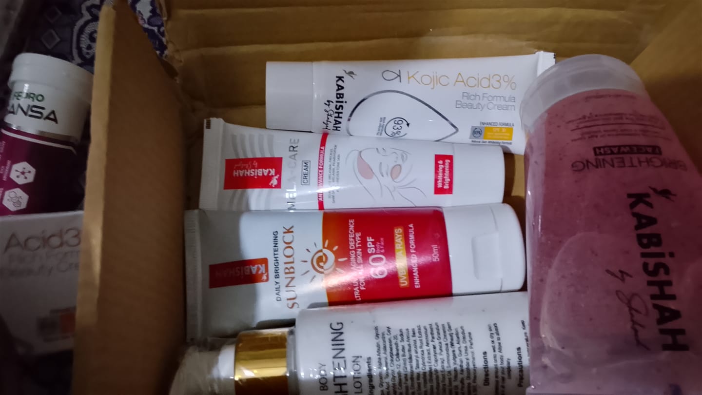 Customer photo review of Kojic Acid Hyper Pigmentation Bundle