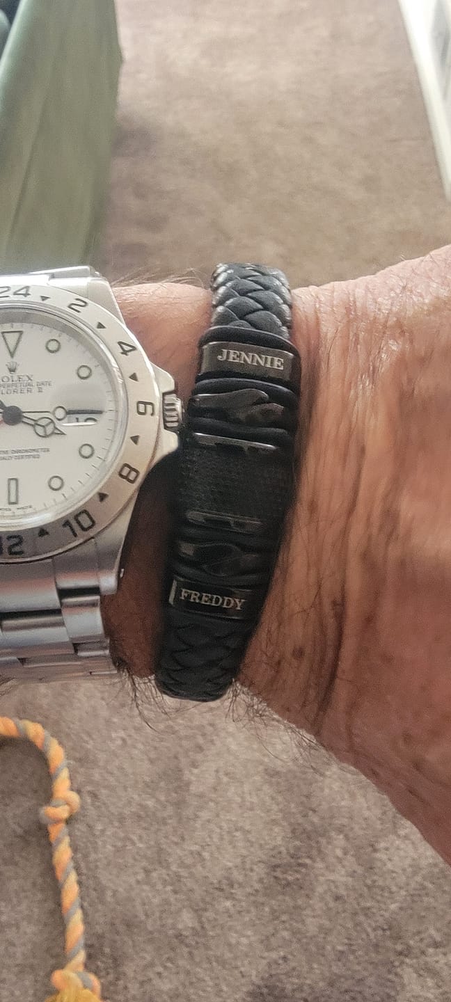 Customer photo review of Bracelet: Black