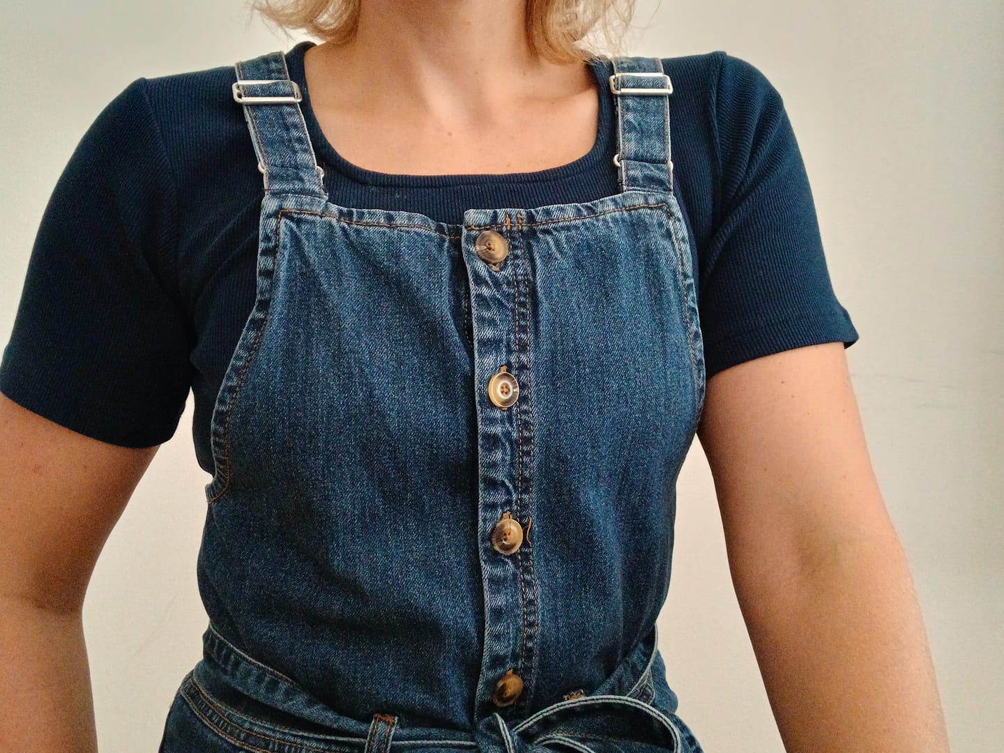 Customer photo review of T-Shirt Rib U Ausschnitt