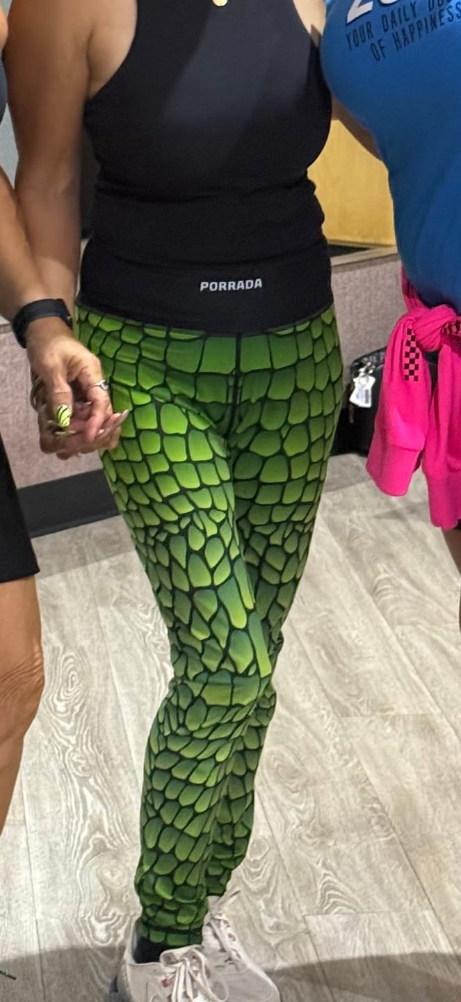 Customer photo review of CROCO WOMEN LEGGINGS