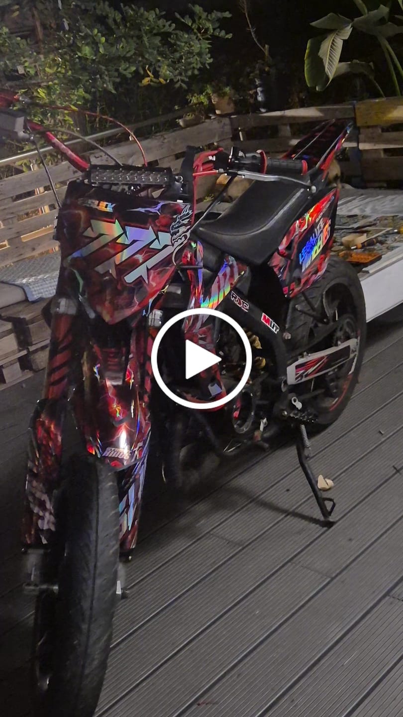 Customer video review of NEW! LIGHTNING - GRAPHICS KIT