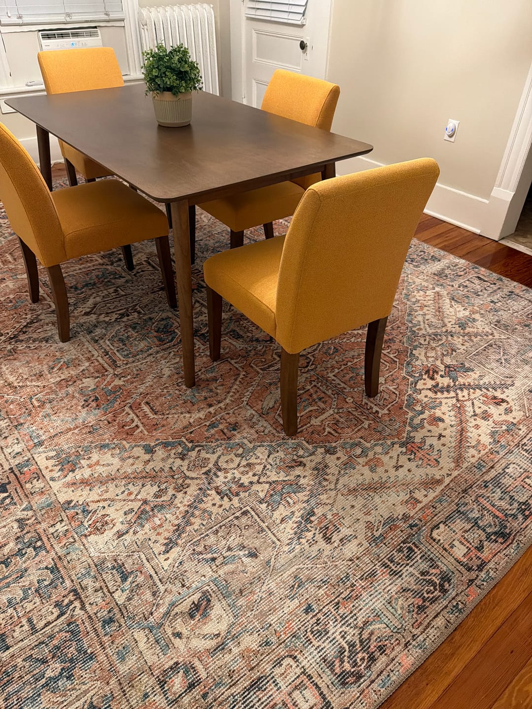 Customer photo review of Jezebel Classic Design Machine Washable in Beige Rug