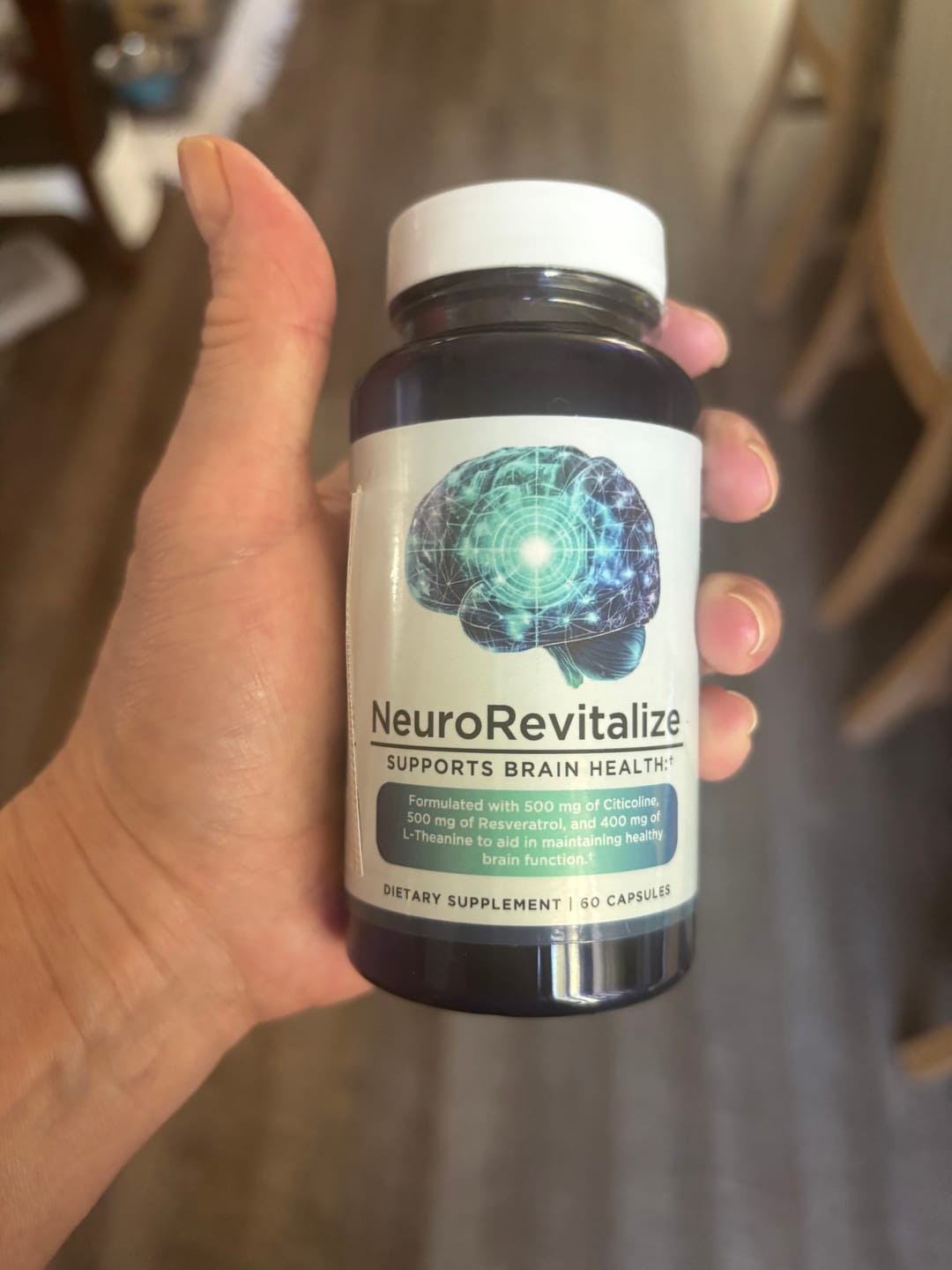 Customer photo review of NeuroRevitalize – 3-in-1 Brain Support for Mental Stress and Cognitive Clarity