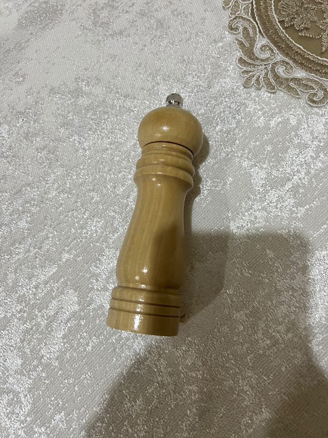 Customer photo review of Crush Salt & Pepper Mill